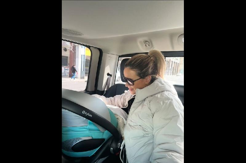 Alejandra Maglietti compartioacute las imaacutegenes de su hijo Manu en un emotivo posteo
