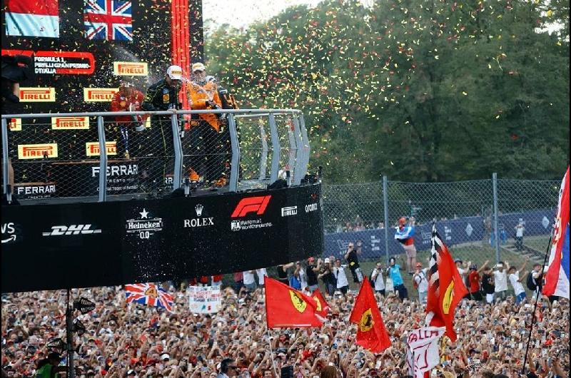 Foacutermula 1 on board- asiacute es una vuelta en el GP de Italia