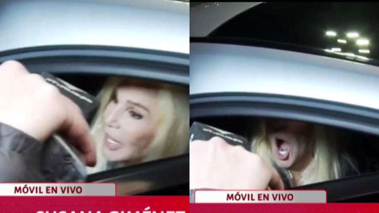 La sorpresiva reaccioacuten de Susana Gimeacutenez cuando le preguntaron por Graciela Alfano