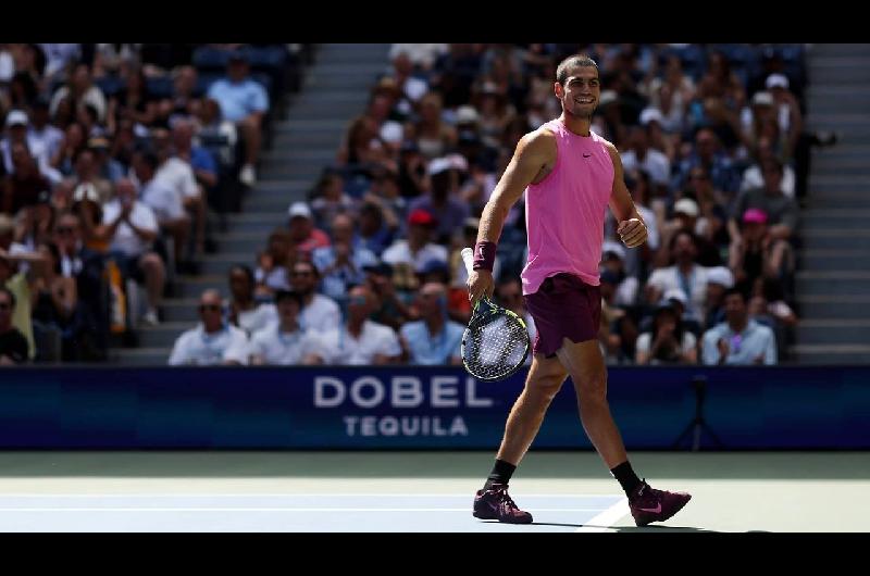 Alcaraz vencioacute con autoridad a Lehecka y accedioacute a semifinales del US Open