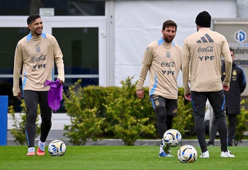La Seleccioacuten Argentina se prepara para recibir a Venezuela por Eliminatorias Sudamericanas