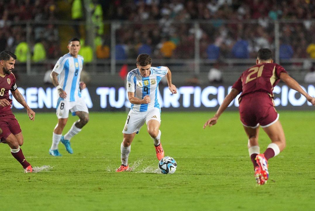 Argentina vs Venezuela- historial bajo la conduccioacuten de Lionel Scaloni