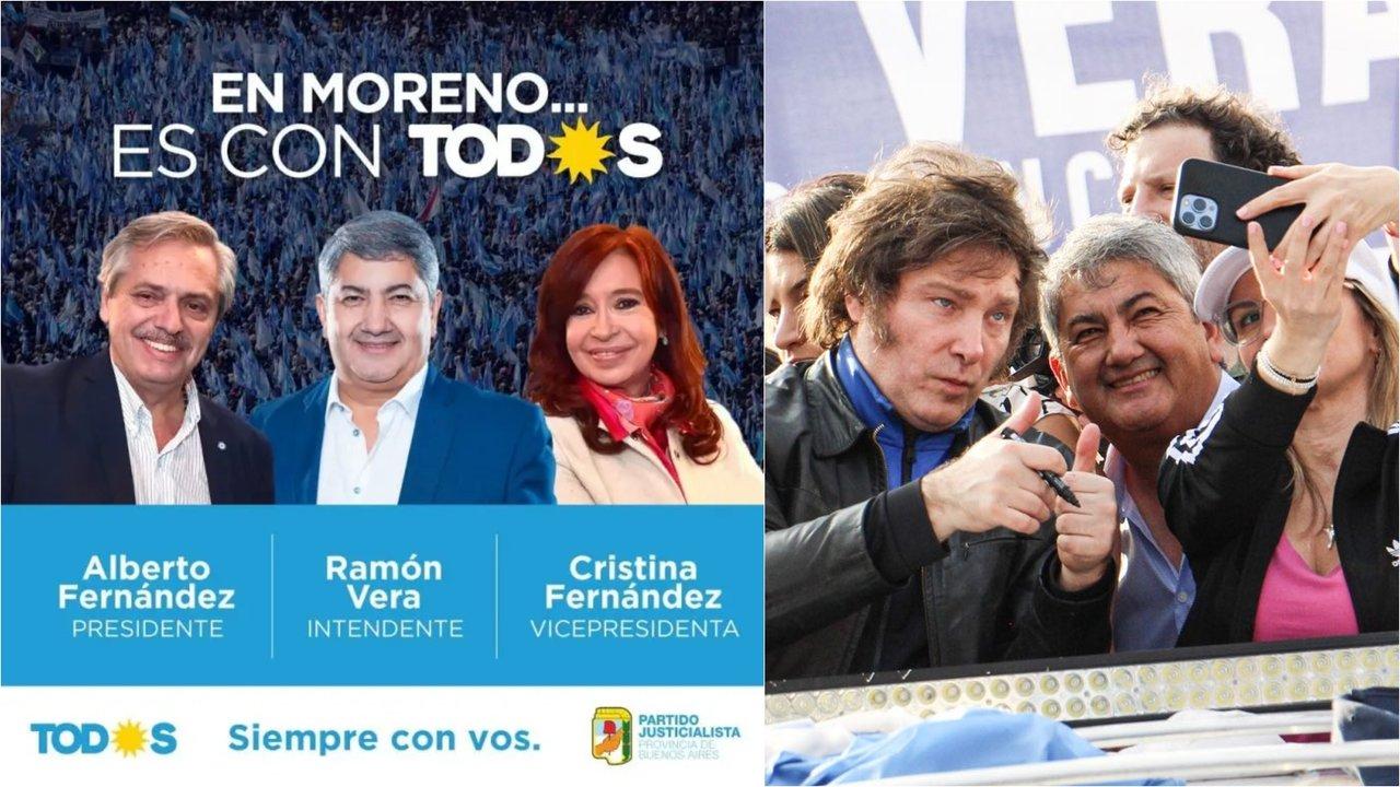 El Nene Vera explicoacute coacutemo pasoacute de ser ultrakirchnerista a referente de Javier Milei en Moreno- Evolucioneacute