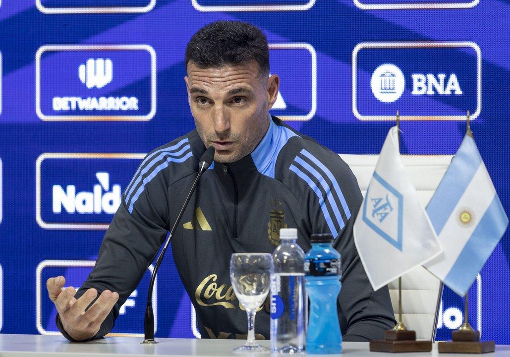 Scaloni sobre la despedida de Messi- ldquoVa a ser emotivo especial y lindordquo
