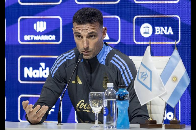 Scaloni sobre la despedida de Messi- ldquoVa a ser emotivo especial y lindordquo