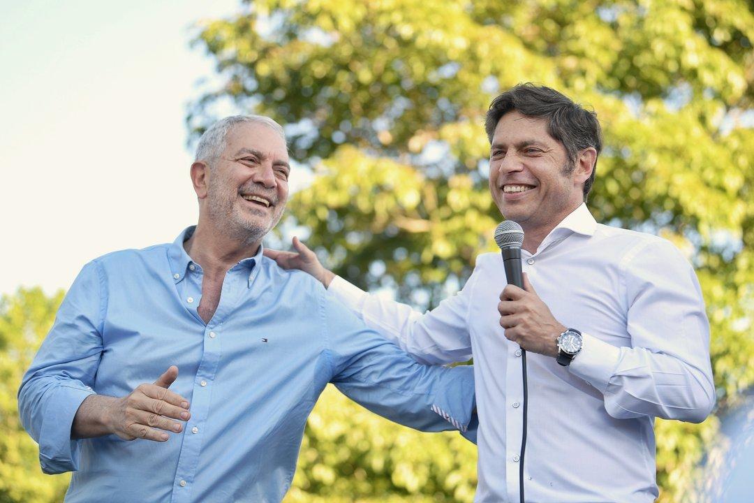 Kicillof cierra mantildeana la campantildea de Fuerza Patria con actos en secciones clave y una ldquomateadardquo en La Plata