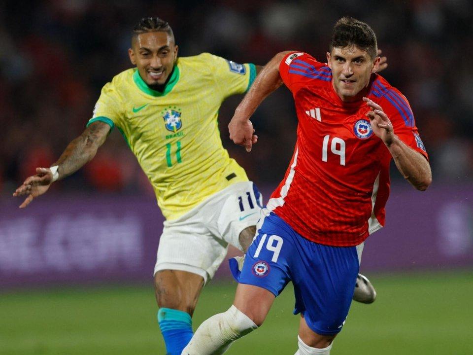 Brasil ya clasificado recibe a Chile uacuteltimo por las Eliminatorias Sudamericanas