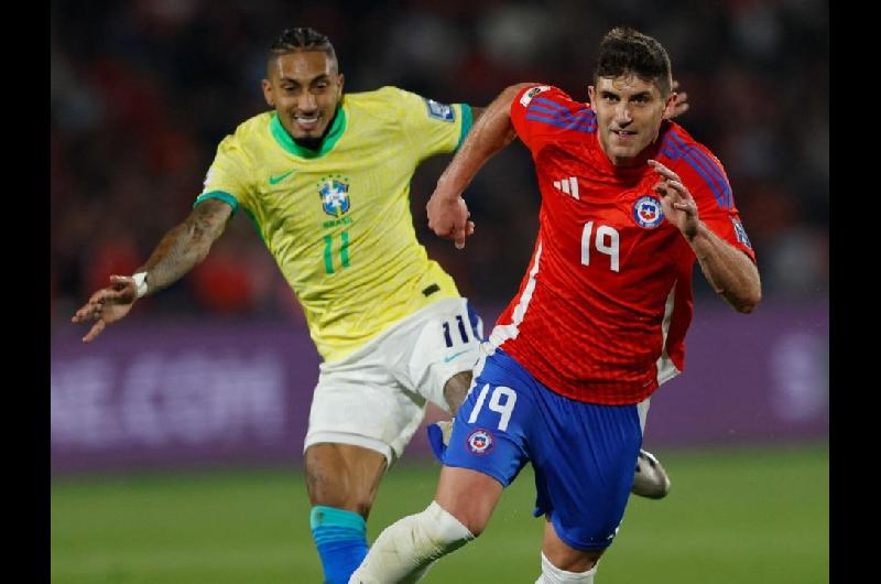 Brasil ya clasificado recibe a Chile uacuteltimo por las Eliminatorias Sudamericanas