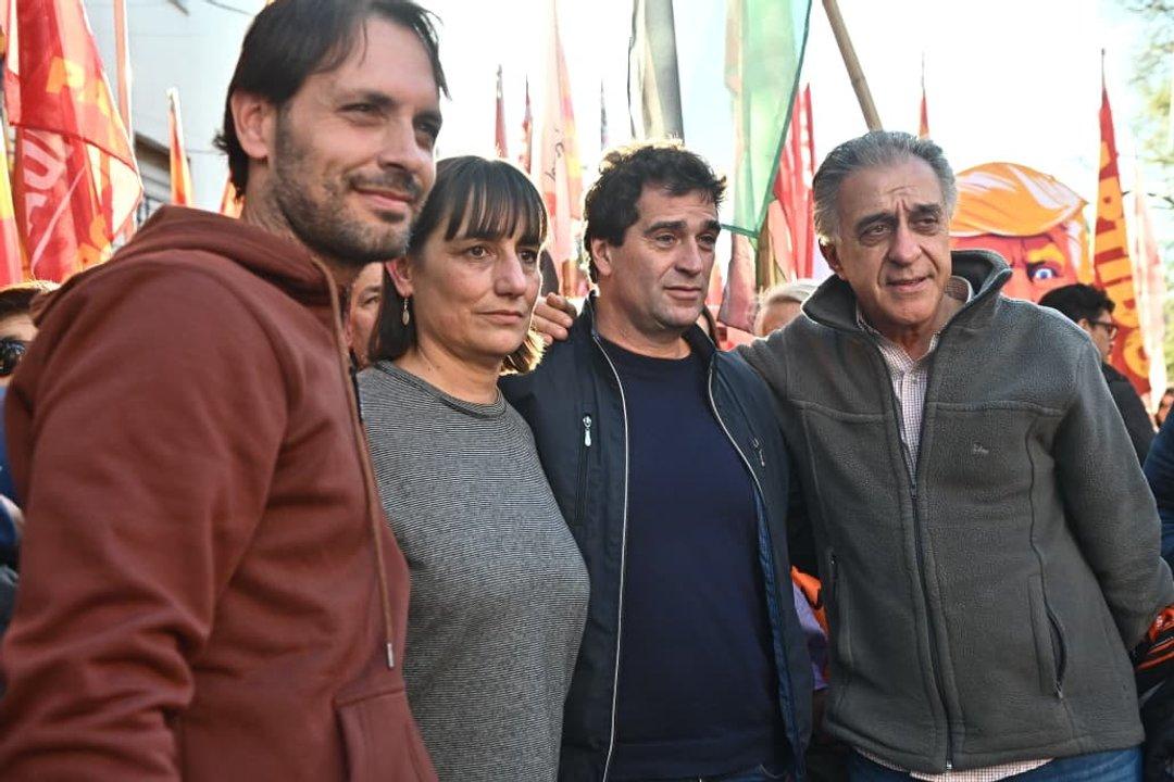 El Frente de Izquierda cerroacute su campantildea en La Matanza y apostoacute por la ldquoalternativardquo