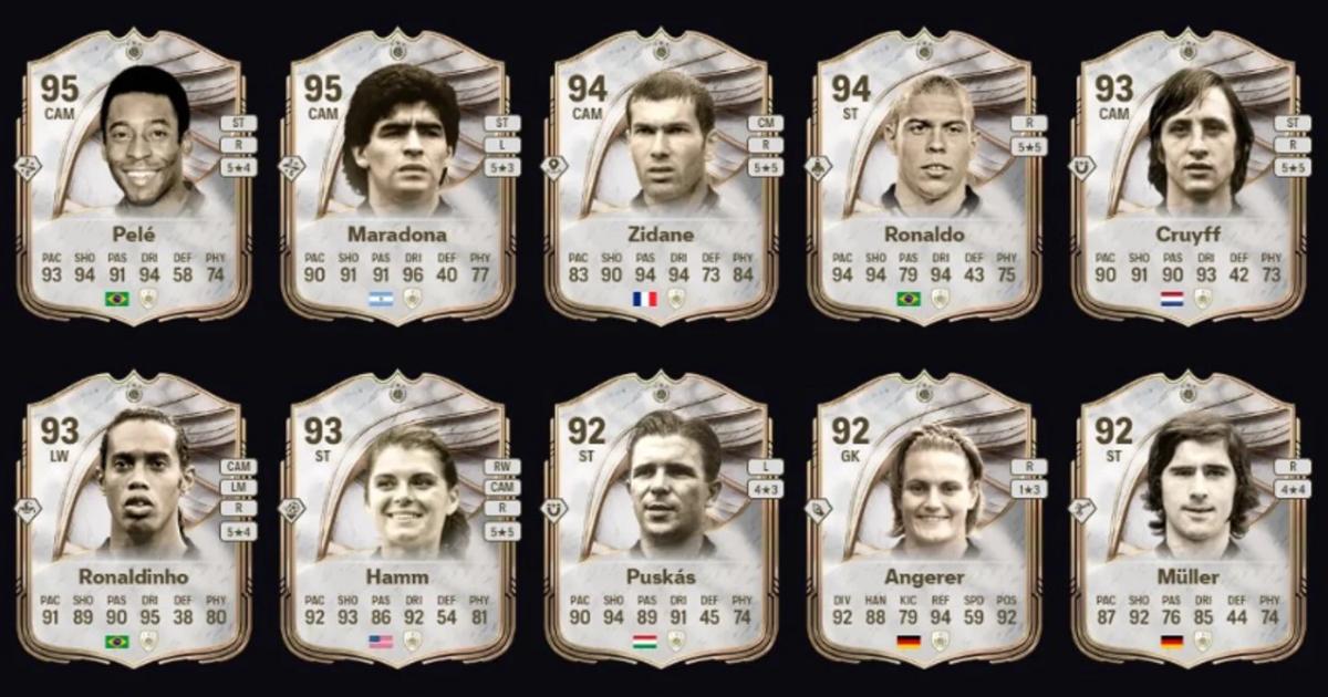Filtran el top 10 de iacuteconos del proacuteximo FC 26- Diego Maradona confirmado