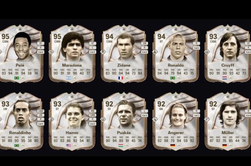 Filtran el top 10 de iacuteconos del proacuteximo FC 26- Diego Maradona confirmado