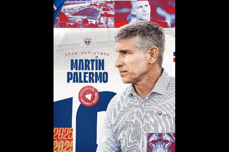 Martiacuten Palermo inicia su primera aventura en Brasil- nuevo teacutecnico de Fortaleza