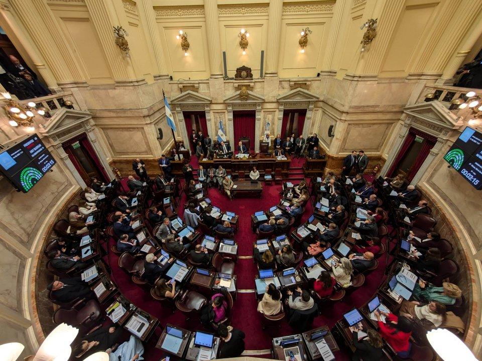 El Senado inicioacute la sesioacuten en la que rechazaraacute el veto a la emergencia en Discapacidad