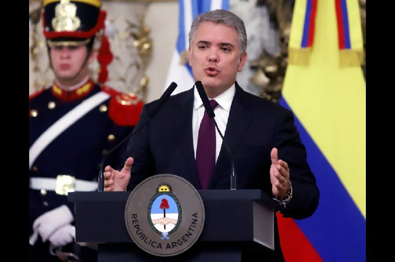 Ex presidente de Colombia Ivaacuten Duque- ldquoMaduro y el caacutertel Los Soles intentan desestabilizar el continenterdquo
