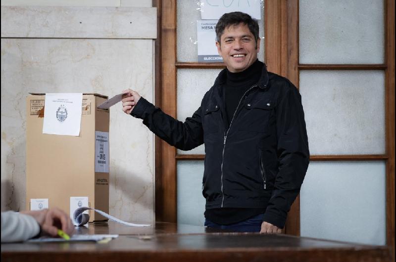 Contundente victoria de Axel Kicillof en la provincia