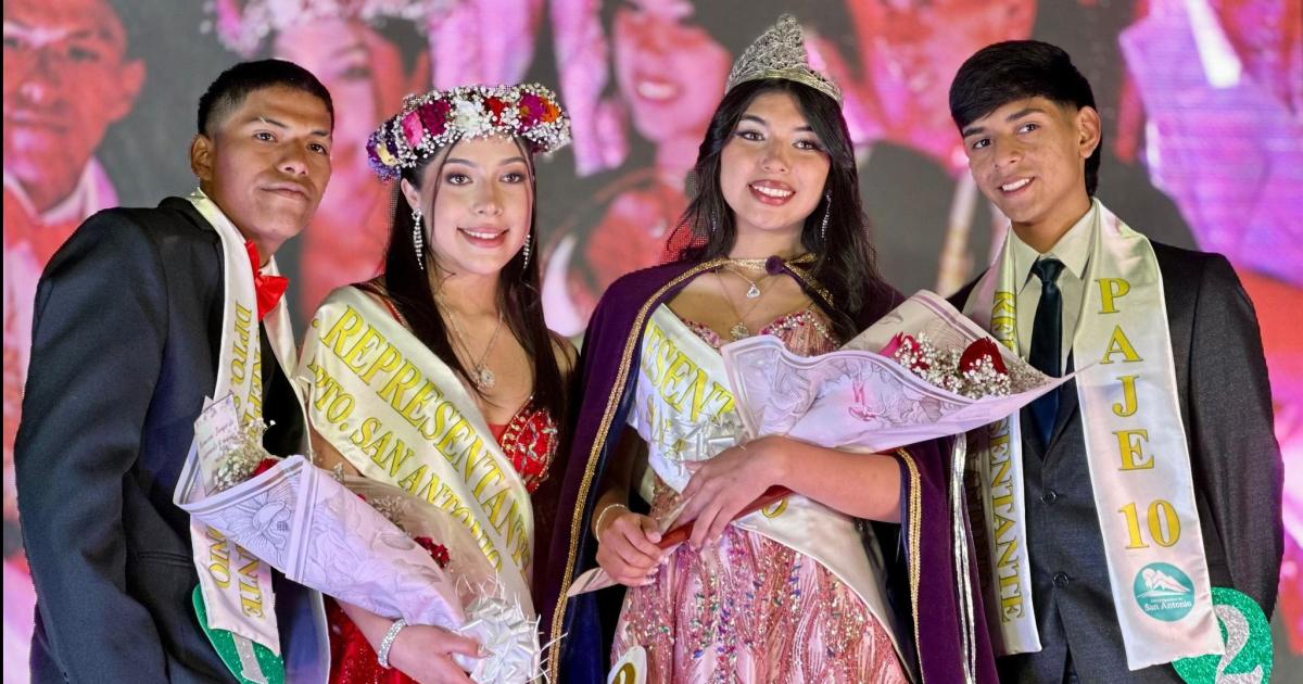 Antonela Ximena Diacuteaz es la embajadora de los adolescentes de San Antonio