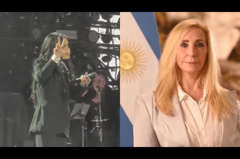 El poleacutemico gesto de Lali Espoacutesito contra Karina Milei en medio del escaacutendalo por presuntas coimas
