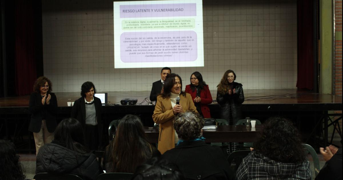 La Oficina de la Mujer del Poder Judicial continuacutea capacitando a estudiantes