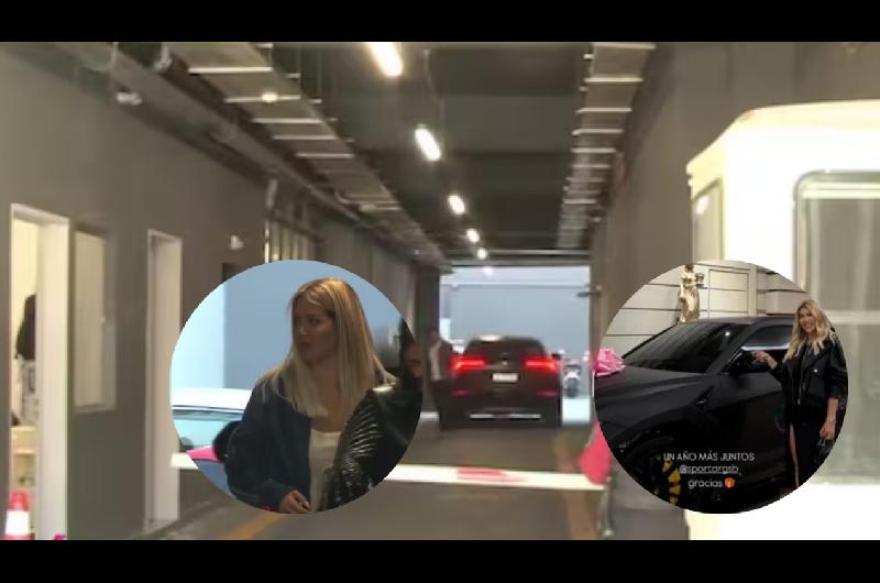 Wanda Nara llegoacute a la charla de ludopatiacutea pedida por la justicia con su nuevo Lamborghini