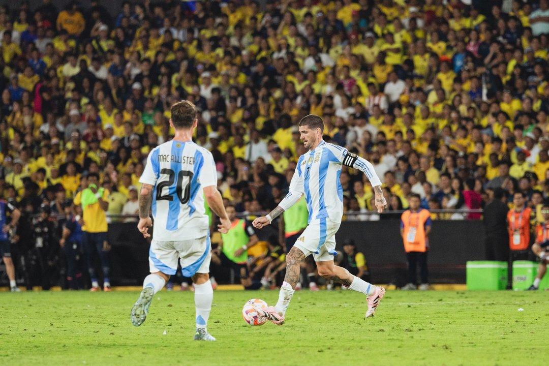 De Paul elogioacute el desempentildeo de Argentina en las Eliminatorias- ldquosiempre mostramos buen fuacutetbolrdquo