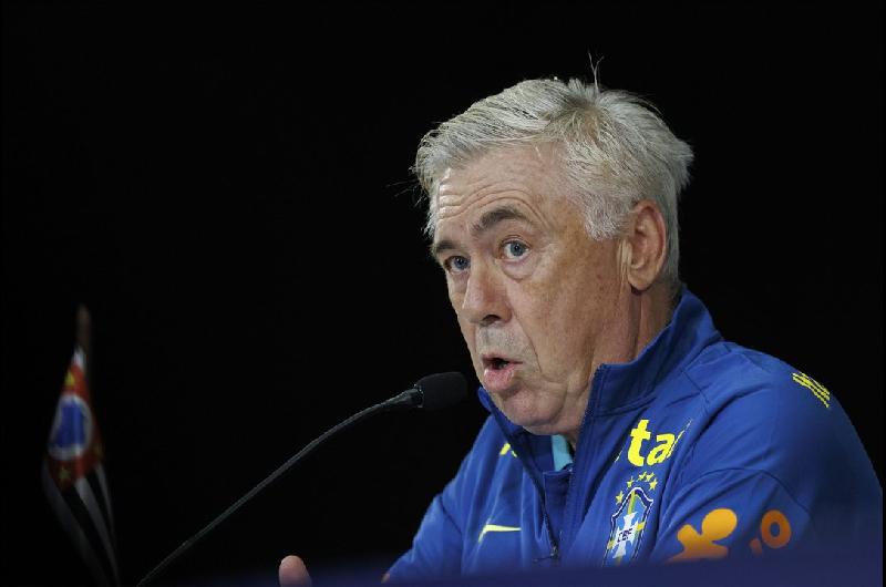 Ancelotti no se mostroacute contento tras la derrota de Brasil ante Bolivia