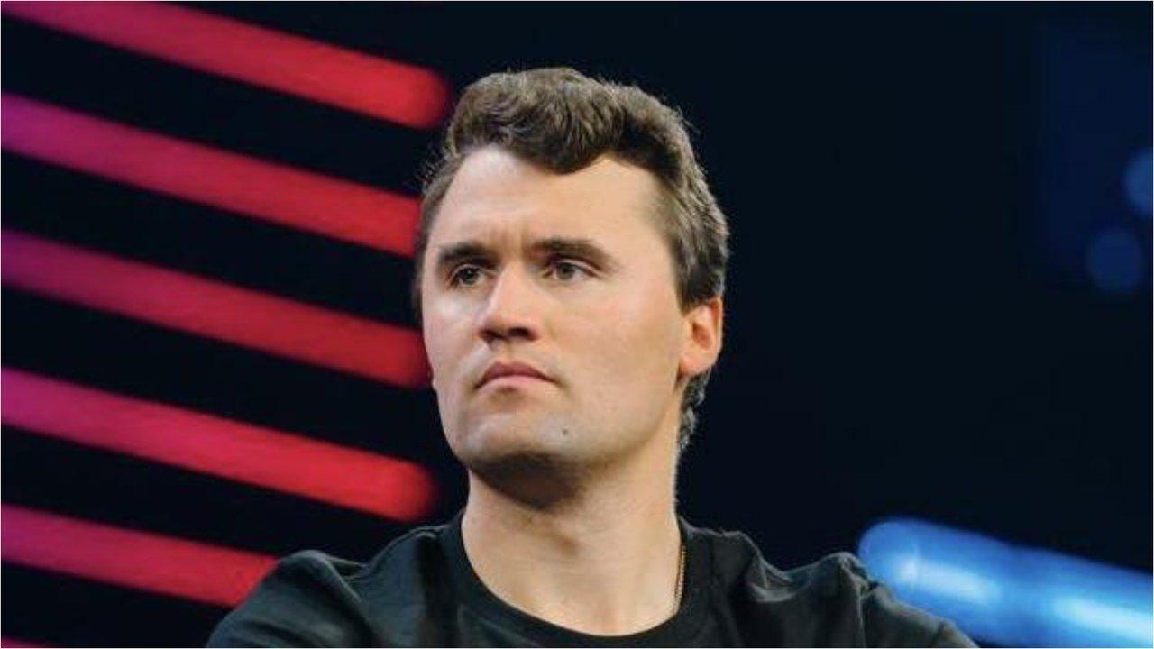 IMAacuteGENES SENSIBLES- Asiacute balearon a Charlie Kirk el activista conservador aliado de Trump en Utah