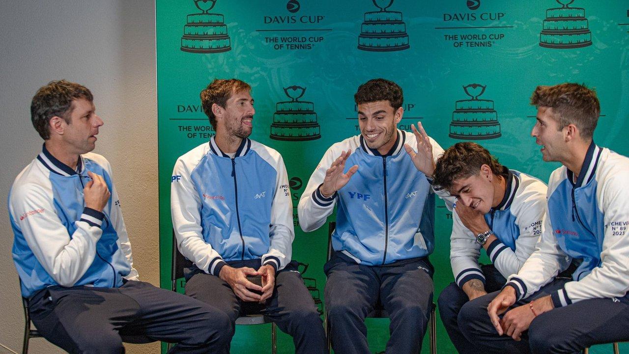 Copa Davis 2025- ya se hizo el sorteo para los partidos de la serie entre Argentina y Paiacuteses Bajos