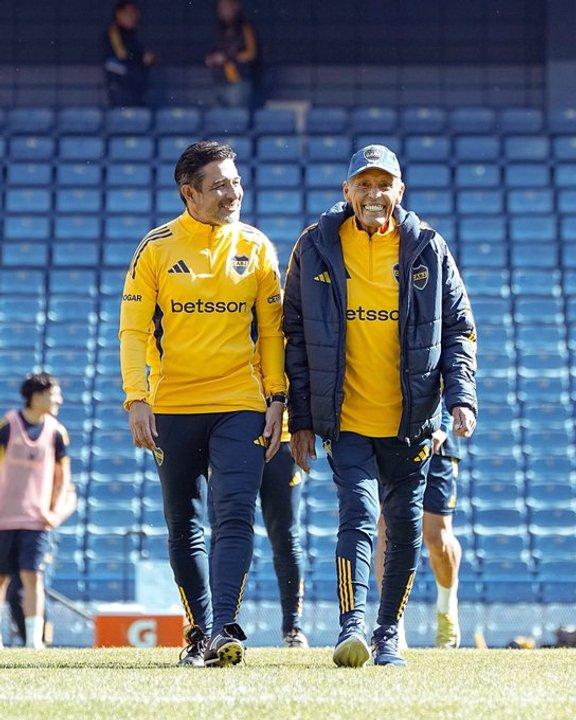 El posteo de Boca tras la vuelta de Russo a los entrenamientos