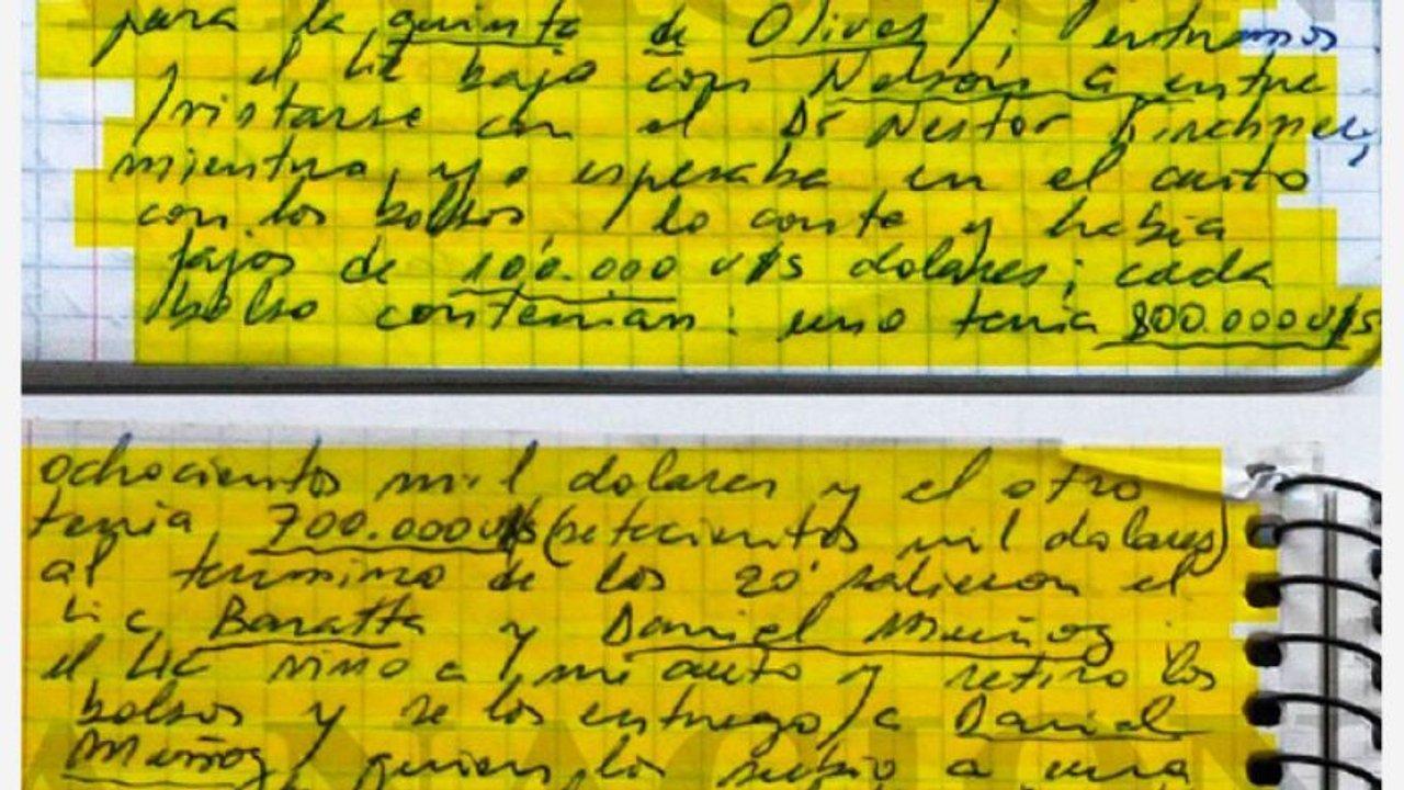 Causa Cuadernos- acusados ofrecen multimillonarias sumas y hasta una casa o un yate para no ir a juicio