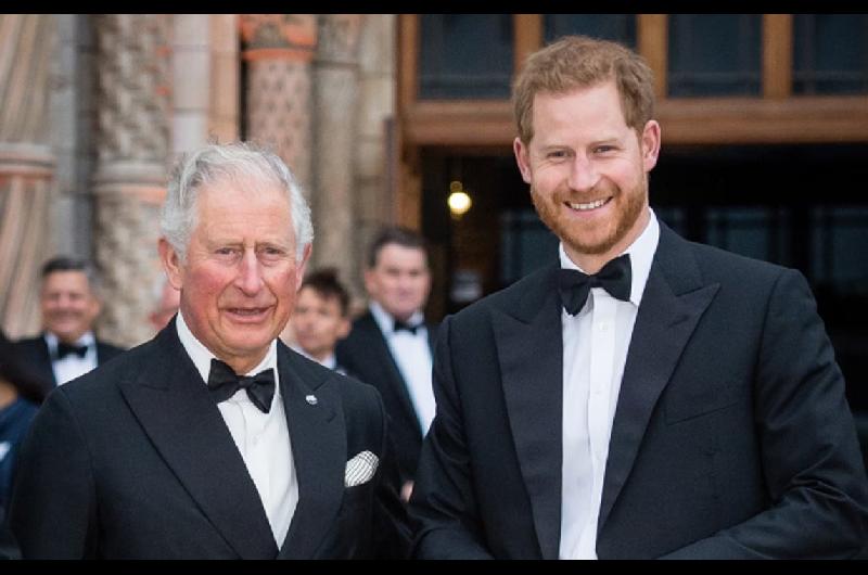 El priacutencipe Harry  se reencontroacute con el rey Carlos III en medio del distanciamiento