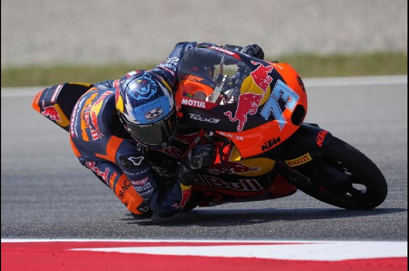 Moto 3- Valentiacuten Perrone consiguioacute una nueva pole position en el GP de San Marino