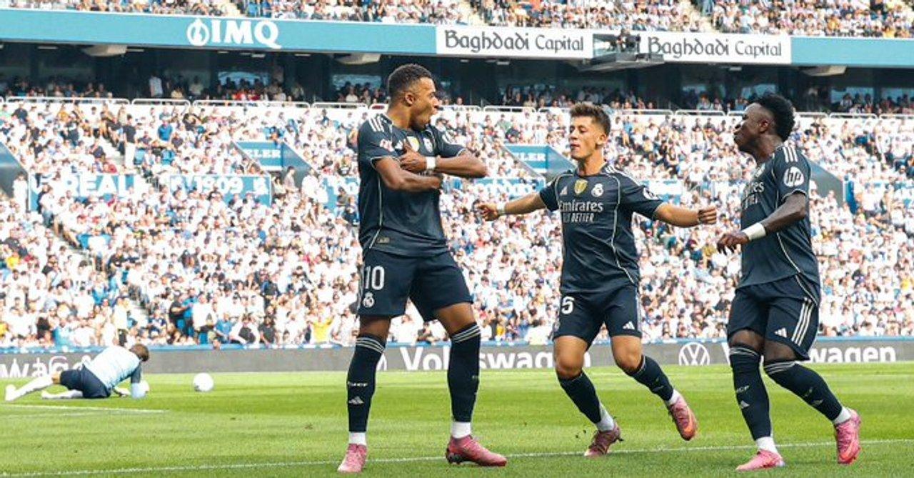 Real Madrid vencioacute a la Real Sociedad y es liacuteder de LaLiga