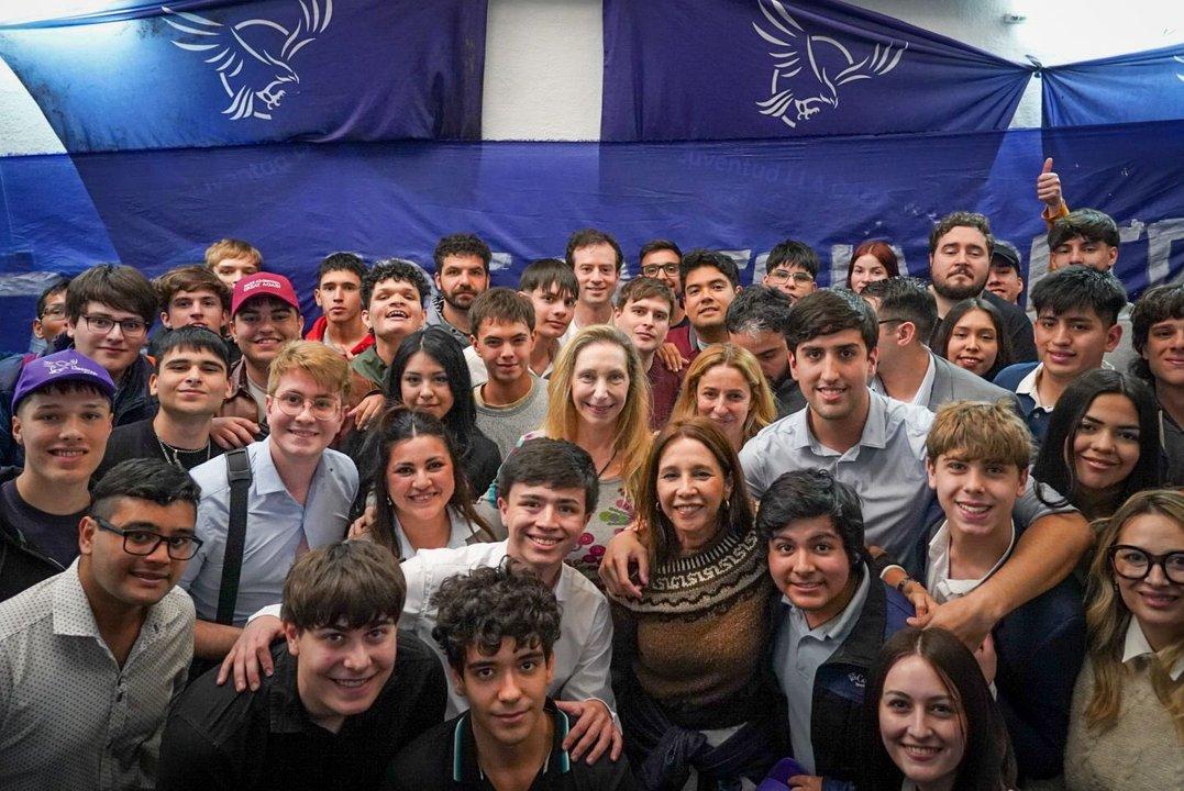 Karina Milei lanzoacute una agrupacioacuten estudiantil en plena campantildea por las legislativas
