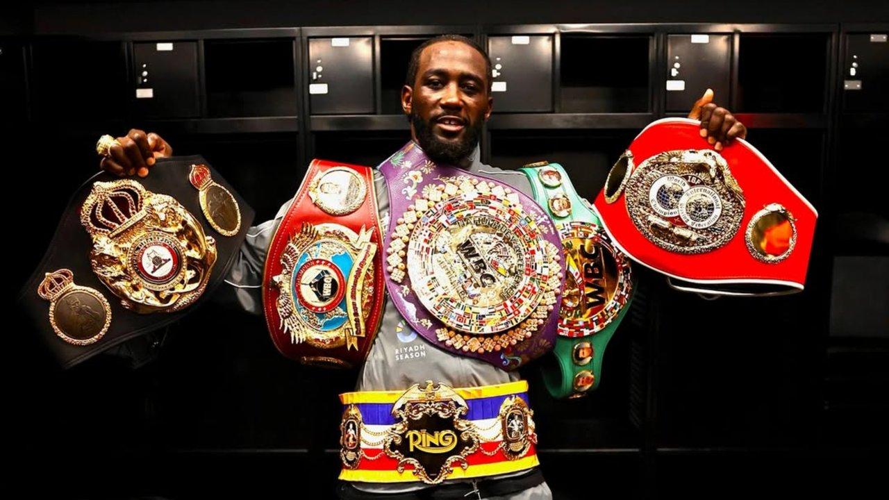 Histoacuterico- Terence Crawford le dio una leccioacuten a Canelo Aacutelvarez y es campeoacuten indiscutido en tres divisiones