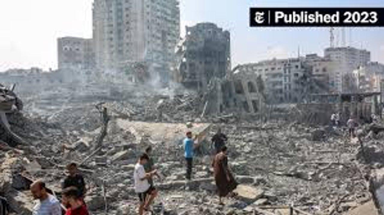 Israel intensifica ataques y cerca de 300000 personas huyen de Ciudad de Gaza 