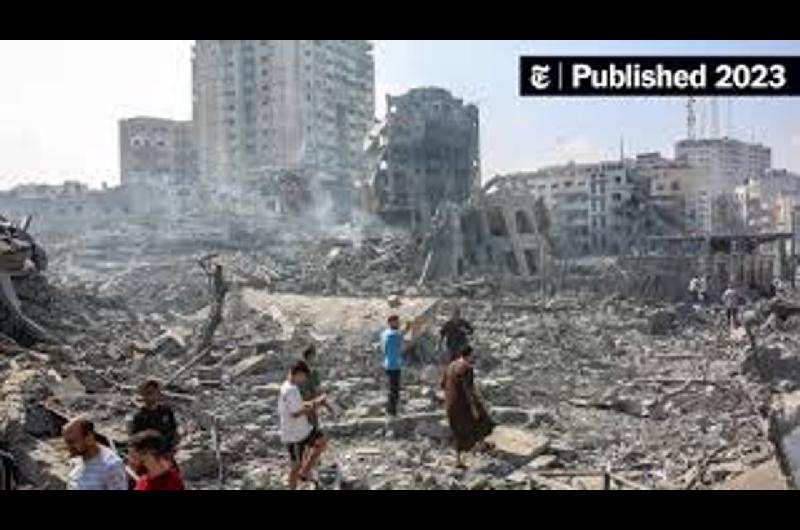 Israel intensifica ataques y cerca de 300000 personas huyen de Ciudad de Gaza 