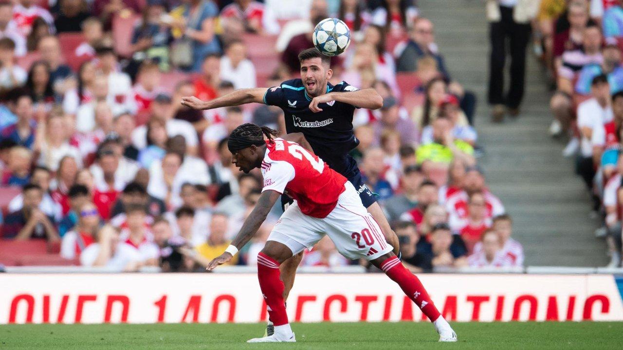 El Athletic Club de Bilbao recibe al Arsenal en el inicio de la fase de liga de la Champions League
