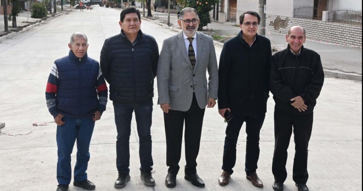 La Municipalidad pavimentoacute 102 cuadras y ejecutoacute otras obras barriales