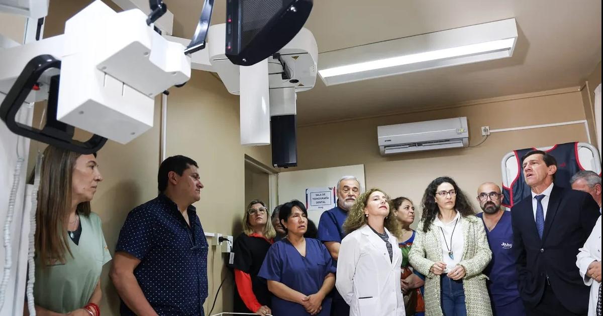 Habilitan moderno tomoacutegrafo para el Hospital San Roque
