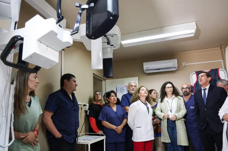 Habilitan moderno tomoacutegrafo para el Hospital San Roque