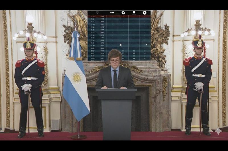 Queacute pasoacute con el rating de la cadena nacional de Javier Milei y la poleacutemica por las cifras