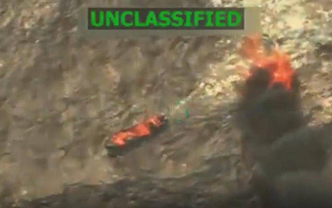Estados Unidos atacoacute una segunda embarcacioacuten narco de Venezuela- el video