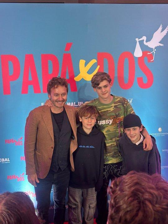 Benjamiacuten Vicuntildea reconocioacute que volvioacute al cine para que ldquosus hijos lo puedan verrdquo