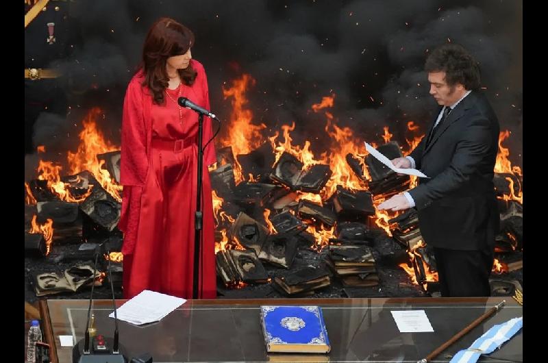 Ay Milei iquesten serio que lo peor ya pasoacute Daaale- Cristina Kirchner destrozoacute el discurso presidencial