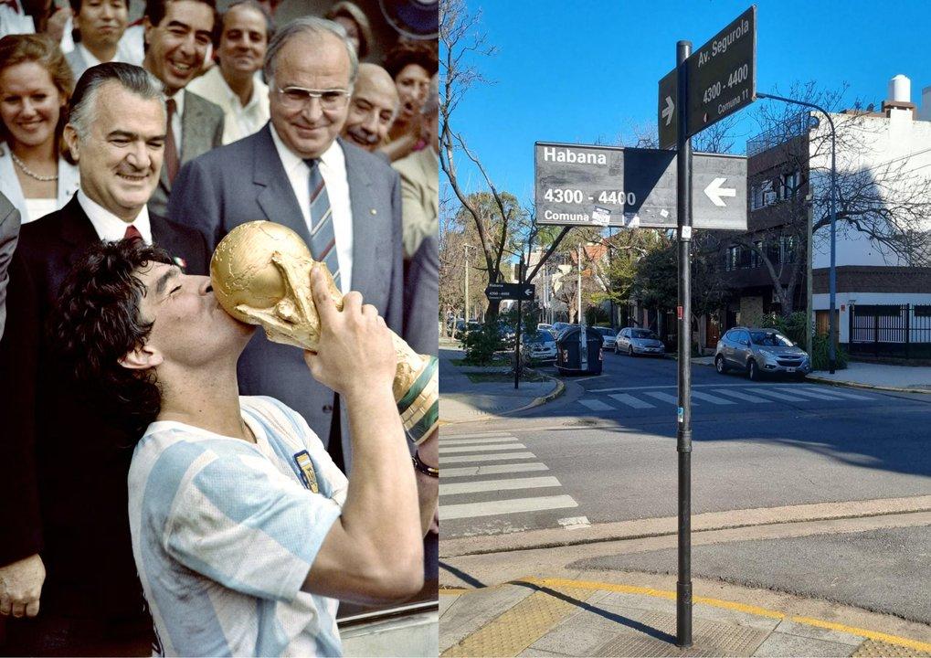 Poleacutemica en Villa Devoto- el Gobierno portentildeo eliminoacute el homenaje a Maradona en Segurola y Habana