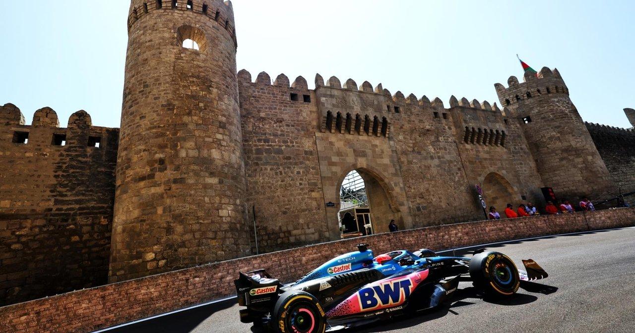 Foacutermula 1 on board- asiacute es una vuelta en el GP de Azerbaiyaacuten