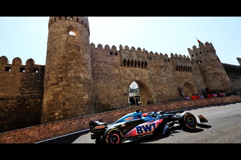 Foacutermula 1 on board- asiacute es una vuelta en el GP de Azerbaiyaacuten