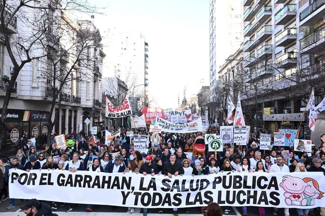 El paro de ATE en el rechazo a los vetos presidenciales tuvo maacutes del 90-en-porciento- de adhesioacuten