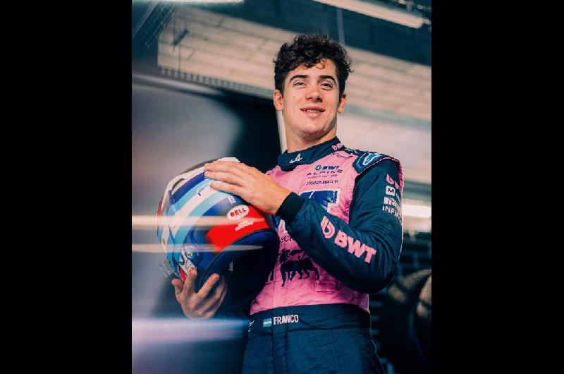 Franco Colapinto tranquilo y enfocado de cara al GP de Azerbaiyaacuten