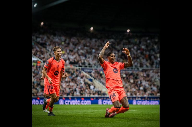 Barcelona le ganoacute al Newcastle por la Champions League